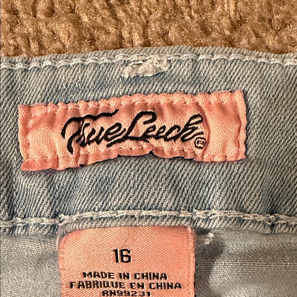 Light Blue Distressed Women Jeans - Picture 2 of 3